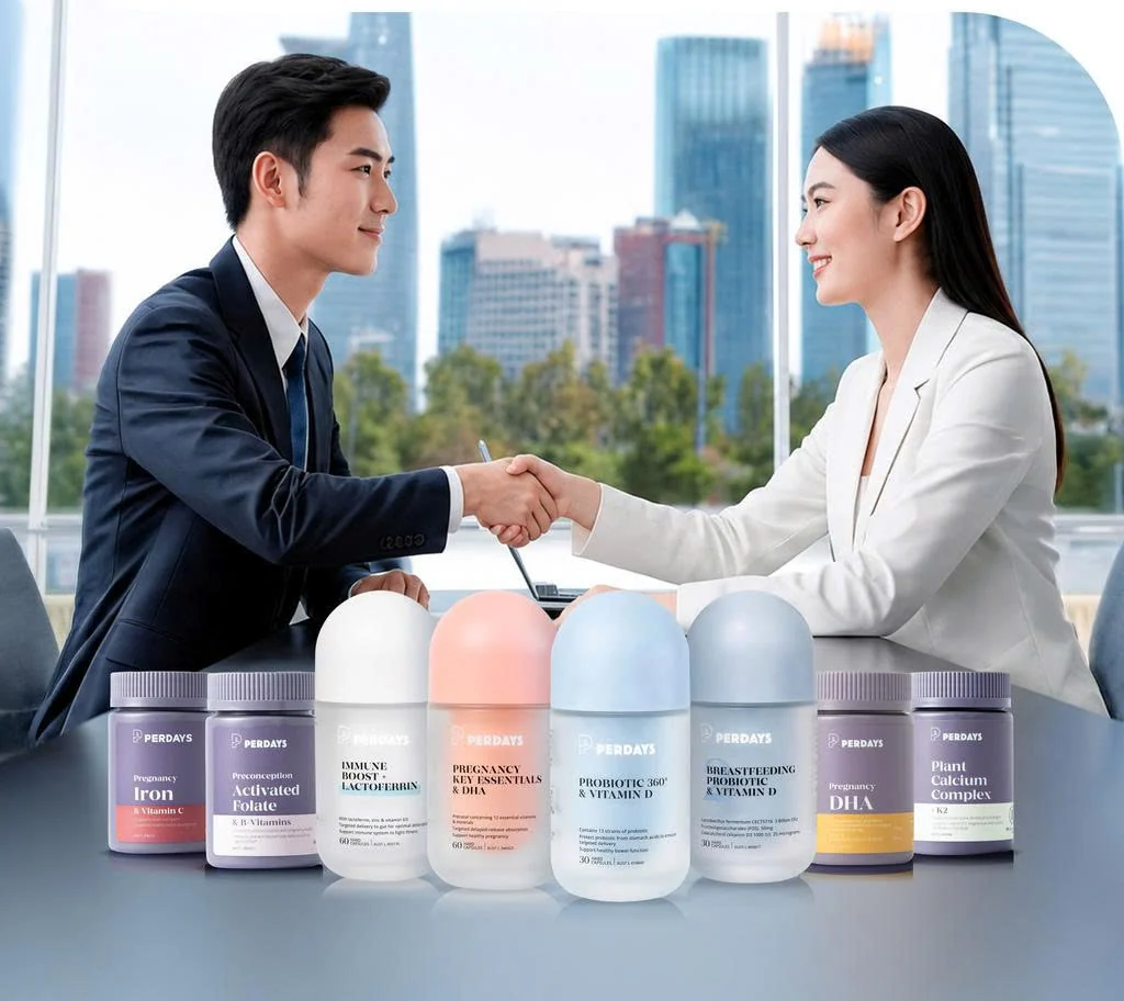 Au Sunshine đồng hành cùng đối tác y tế, danh mục sản phẩm Perdays cho mẹ và bé